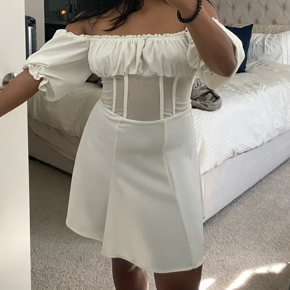 Lani the Label White Corset Dress - Picture 2 of 3
